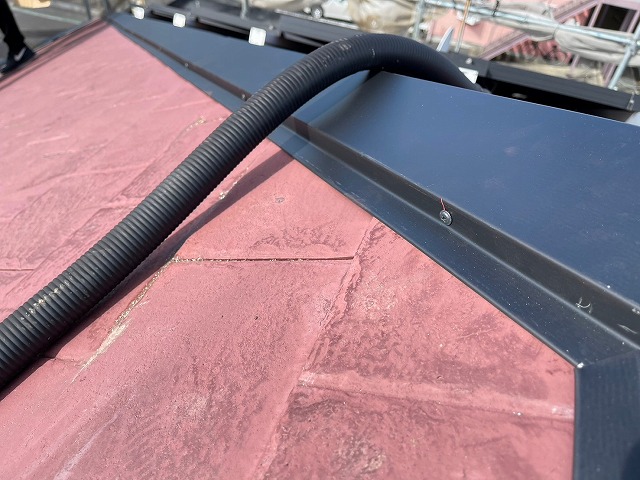 貫板交換　木貫　アサヒ金属　棟包